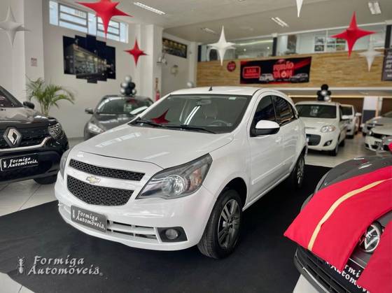 CHEVROLET AGILE 1.4 MPFI LTZ 8V FLEX 4P MANUAL CHEVROLET AGILE 1.4 MPFI LTZ 8V FLEX 4P MANUAL